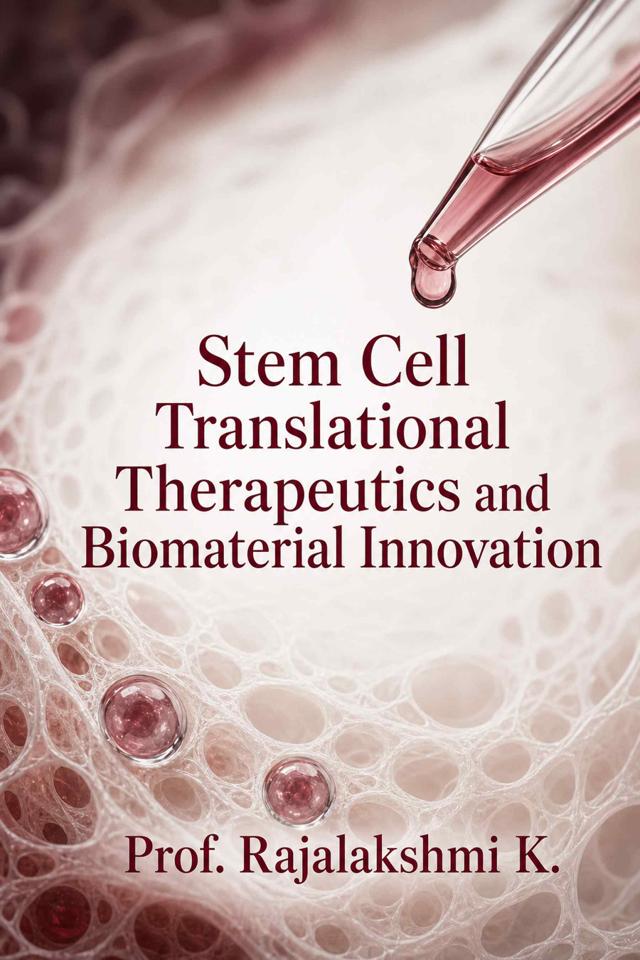 Front cover of Stem Cell Translational Therapeutics and Biomaterial Innovation by Prof. Rajalakshmi K