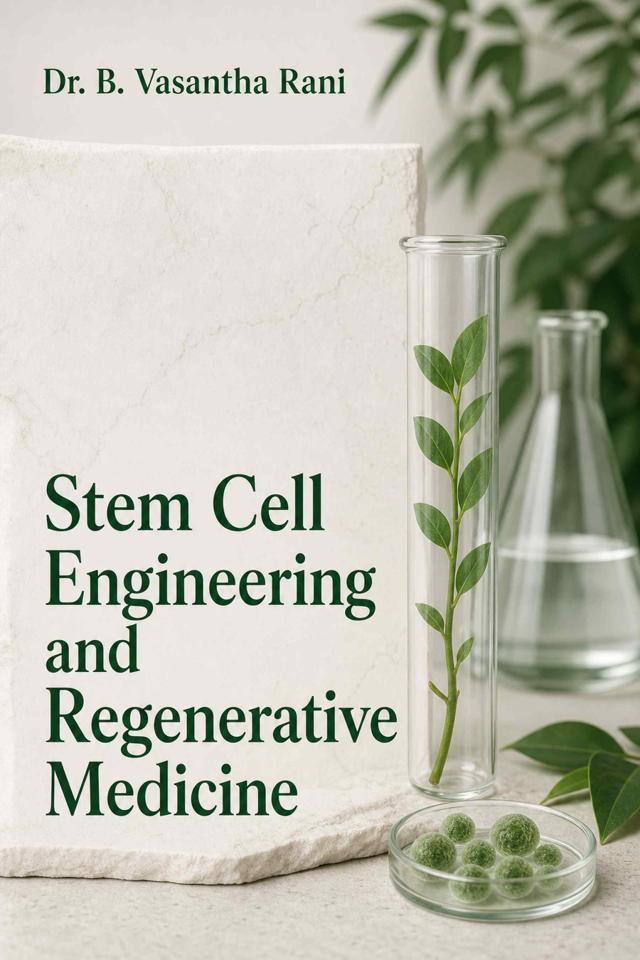 Front cover of Stem Cell Engineering and Regenerative Medicine by Dr. B. Vasantha Rani