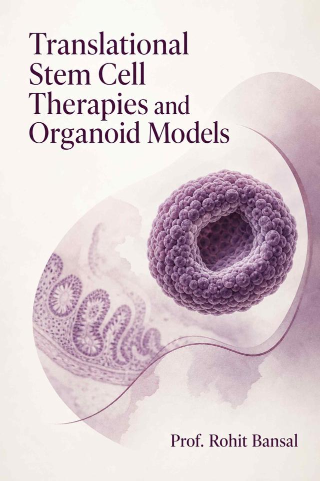 Front cover of Translational Stem Cell Therapies and Organoid Models by Prof. Rohit Bansal