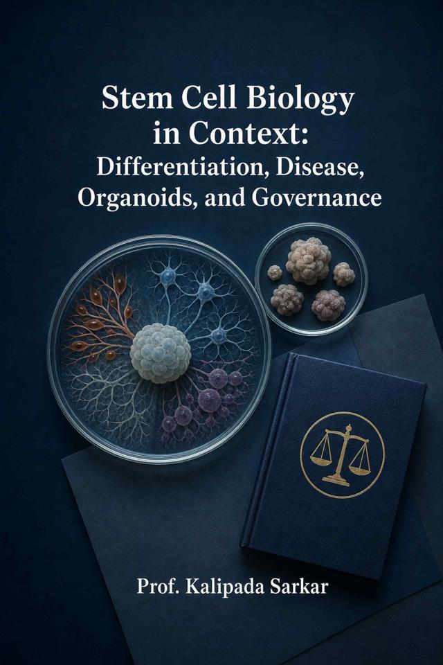 Front cover of Stem Cell Biology in Context: Differentiation, Disease, Organoids, and Governance by Prof. Kalipada Sarkar