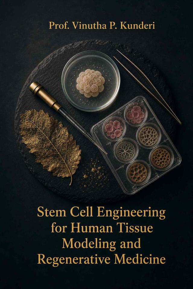 Front cover of Stem Cell Engineering for Human Tissue Modeling and Regenerative Medicine by Prof. Vinutha P. Kunderi