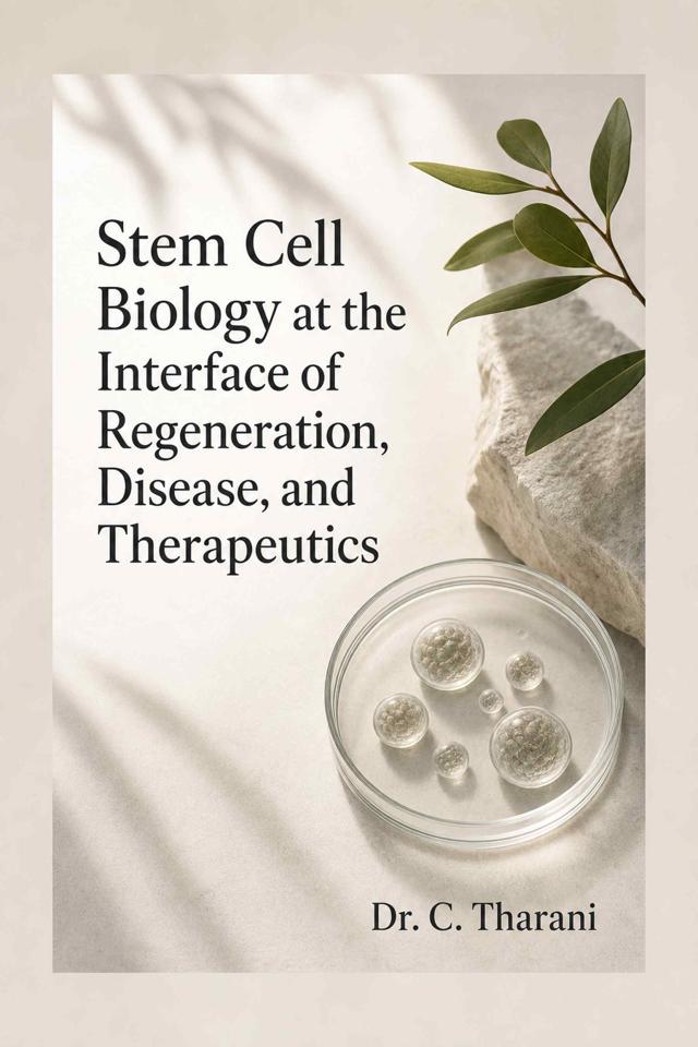Front cover of Stem Cell Biology at the Interface of Regeneration, Disease, and Therapeutics by Dr. C. Tharani