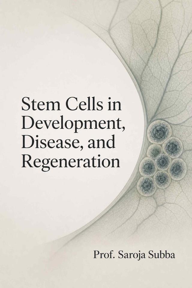 Front cover of Stem Cells in Development, Disease, and Regeneration by Prof. Saroja Subba