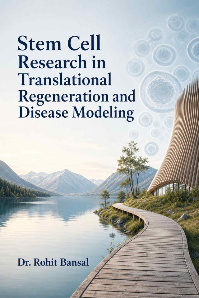 Front cover of Stem Cell Research in Translational Regeneration and Disease Modeling by Dr. Rohit Bansal