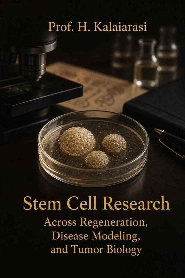 Front cover of Stem Cell Research Across Regeneration, Disease Modeling, and Tumor Biology by Prof. H. Kalaiarasi