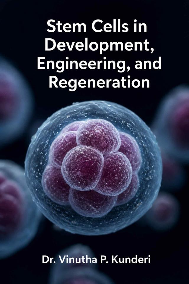 Front cover of Stem Cells in Development, Engineering, and Regeneration by Dr. Vinutha P. Kunderi