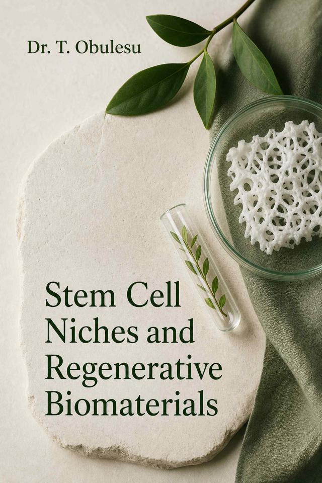 Front cover of Stem Cell Niches and Regenerative Biomaterials by Dr. T. Obulesu