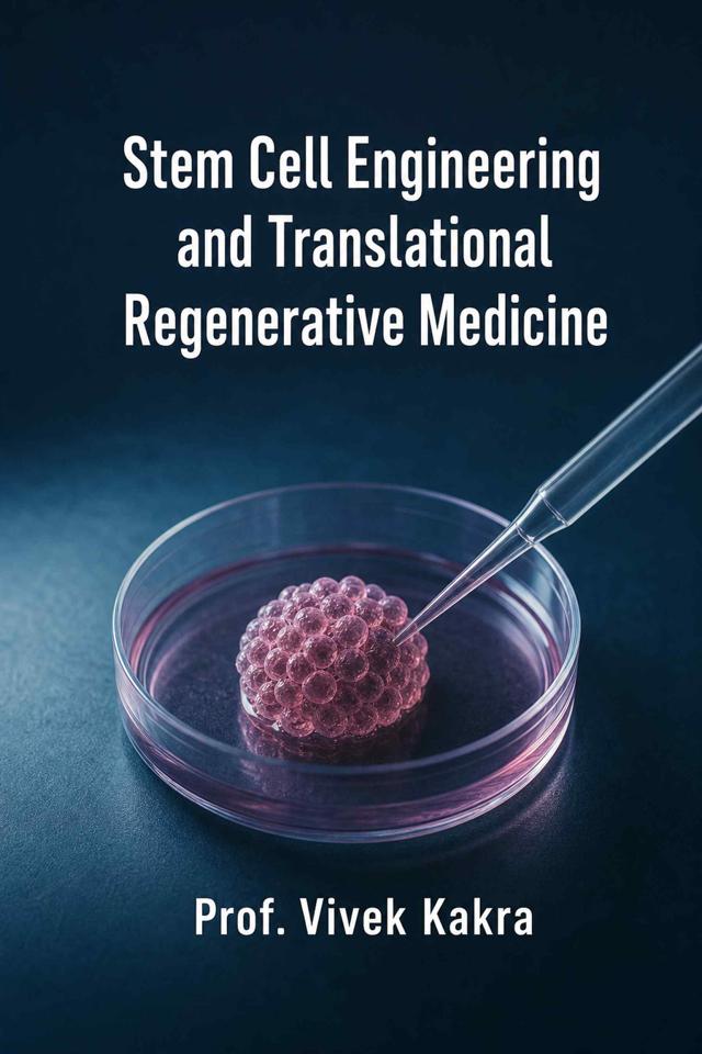 Front cover of Stem Cell Engineering and Translational Regenerative Medicine by Prof. Vivek Kakra