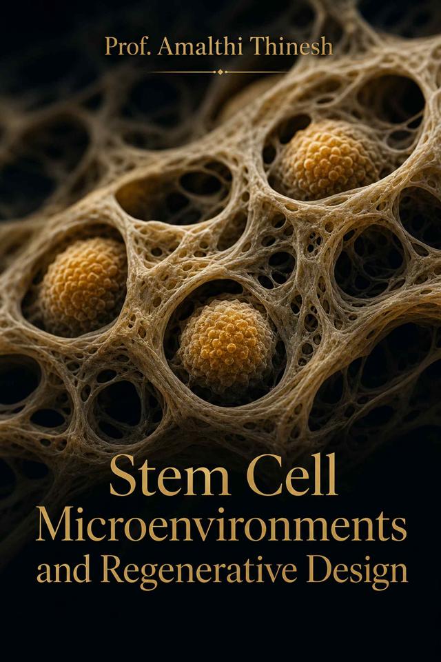 Front cover of Stem Cell Microenvironments and Regenerative Design by Prof. Amalthi Thinesh