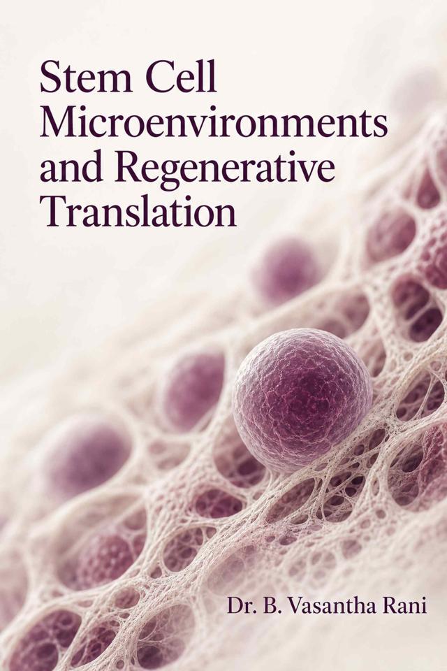 Front cover of Stem Cell Microenvironments and Regenerative Translation by Dr. B. Vasantha Rani