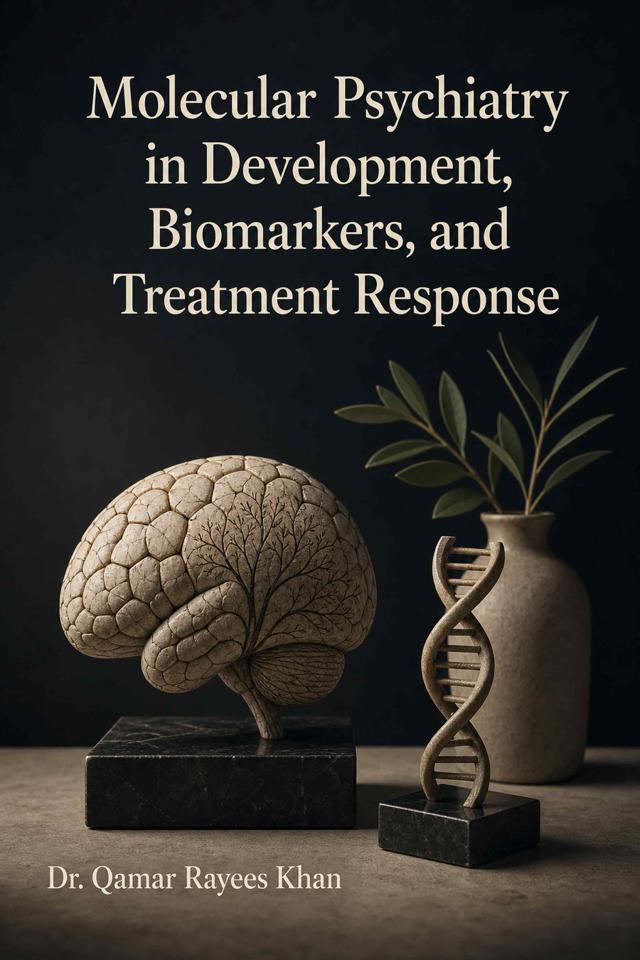 Front cover of Molecular Psychiatry in Development, Biomarkers, and Treatment Response by Dr. Qamar Rayees Khan