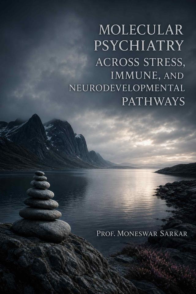 Front cover of Molecular Psychiatry Across Stress, Immune, and Neurodevelopmental Pathways by Prof. Moneswar Sarkar