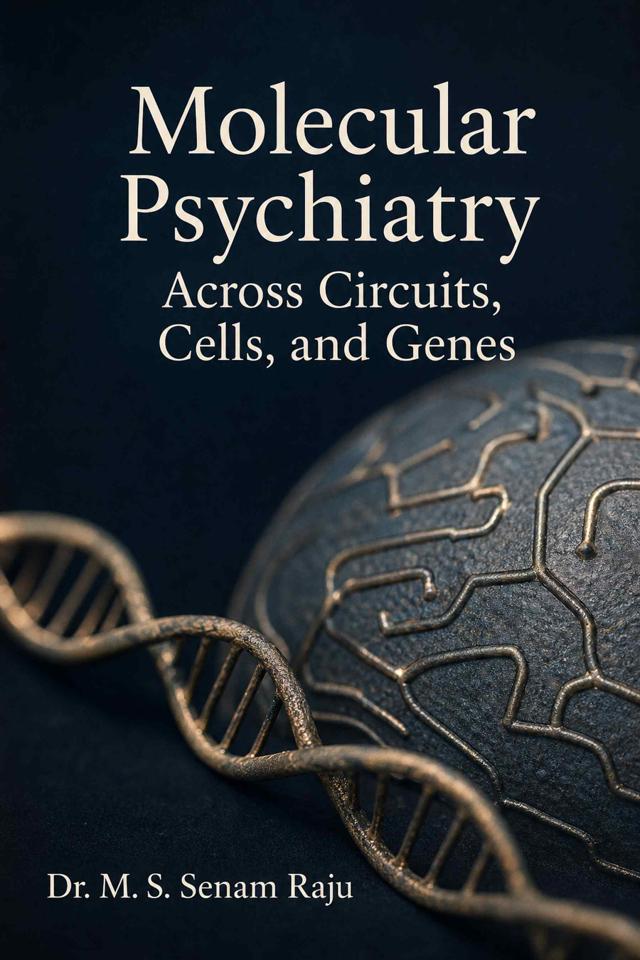 Front cover of Molecular Psychiatry Across Circuits, Cells, and Genes by Dr. M. S. Senam Raju