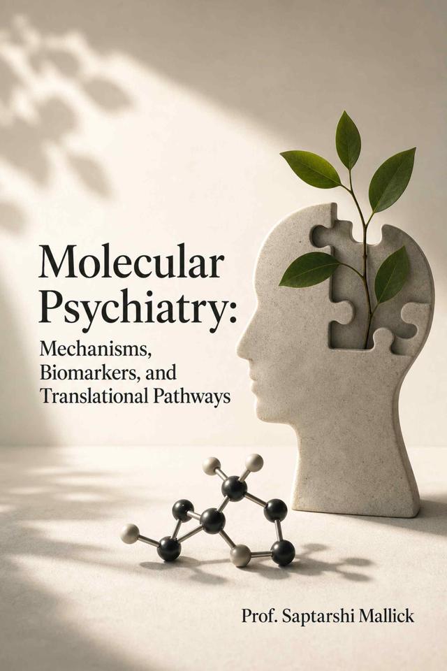 Front cover of Molecular Psychiatry: Mechanisms, Biomarkers, and Translational Pathways by Prof. Saptarshi Mallick