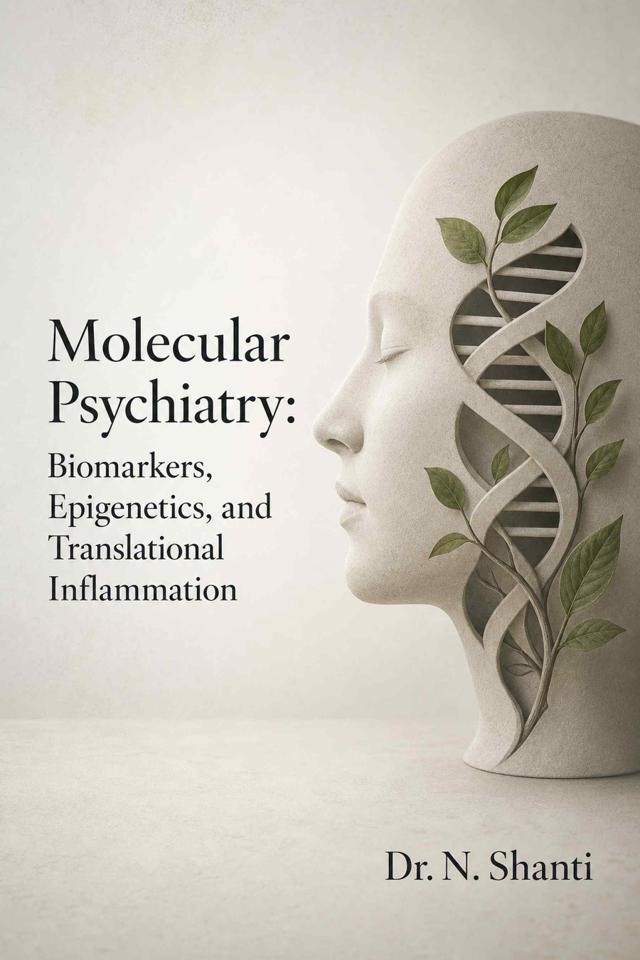 Front cover of Molecular Psychiatry: Biomarkers, Epigenetics, and Translational Inflammation by Dr. N. Shanti