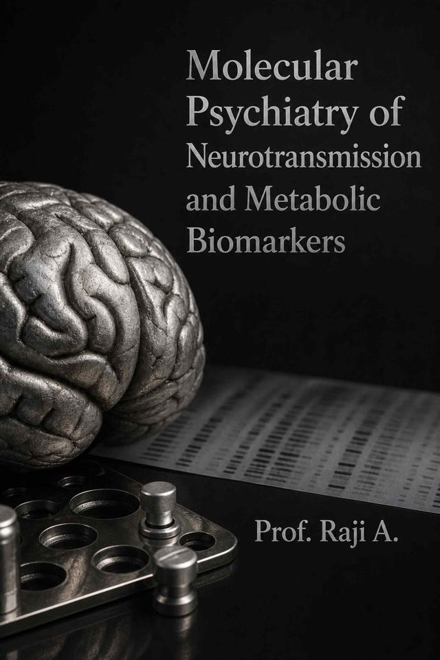 Front cover of Molecular Psychiatry of Neurotransmission and Metabolic Biomarkers by Prof. Raji A.