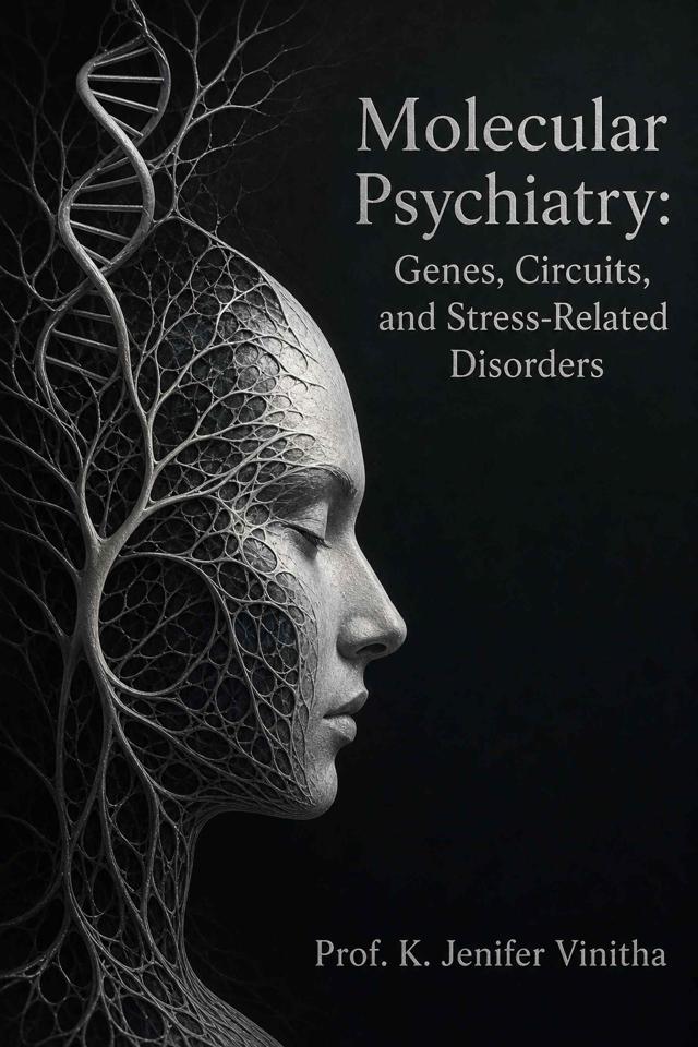 Front cover of Molecular Psychiatry: Genes, Circuits, and Stress-Related Disorders by Prof. K. Jenifer Vinitha