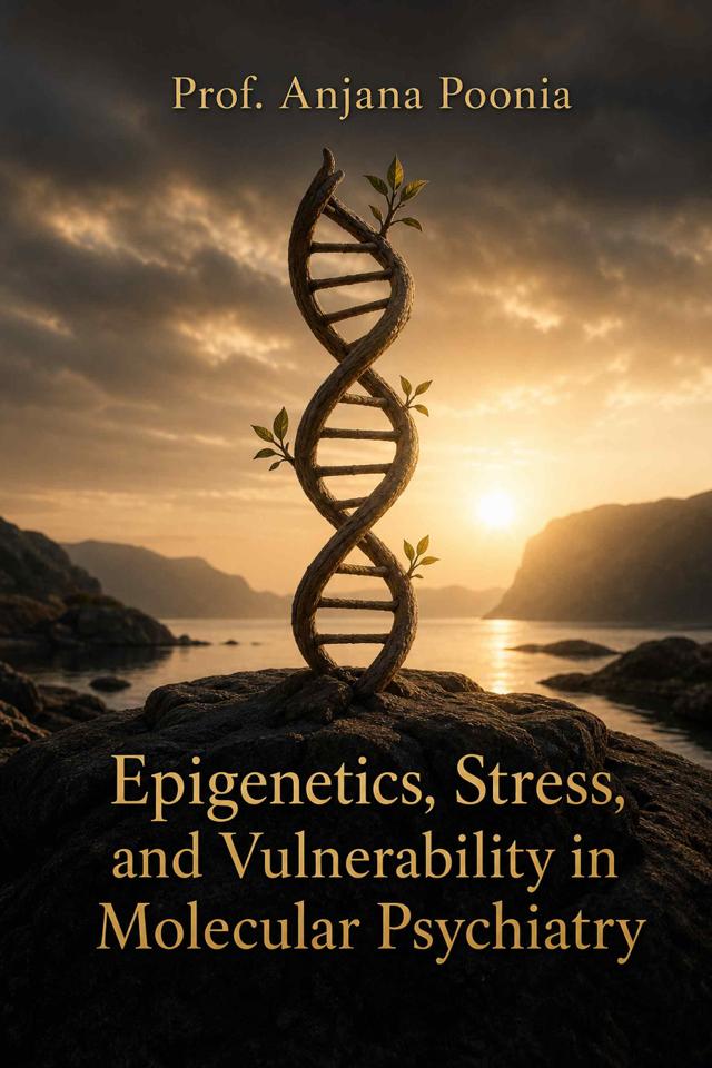 Front cover of Epigenetics, Stress, and Vulnerability in Molecular Psychiatry by Prof. Anjana Poonia