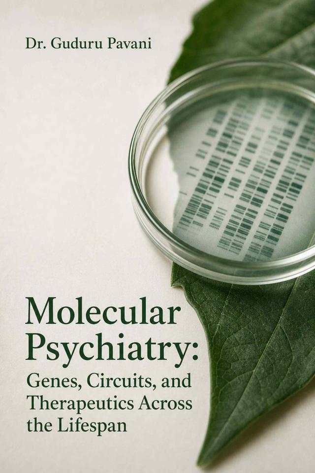 Front cover of Molecular Psychiatry: Genes, Circuits, and Therapeutics Across the Lifespan by Dr. Guduru Pavani