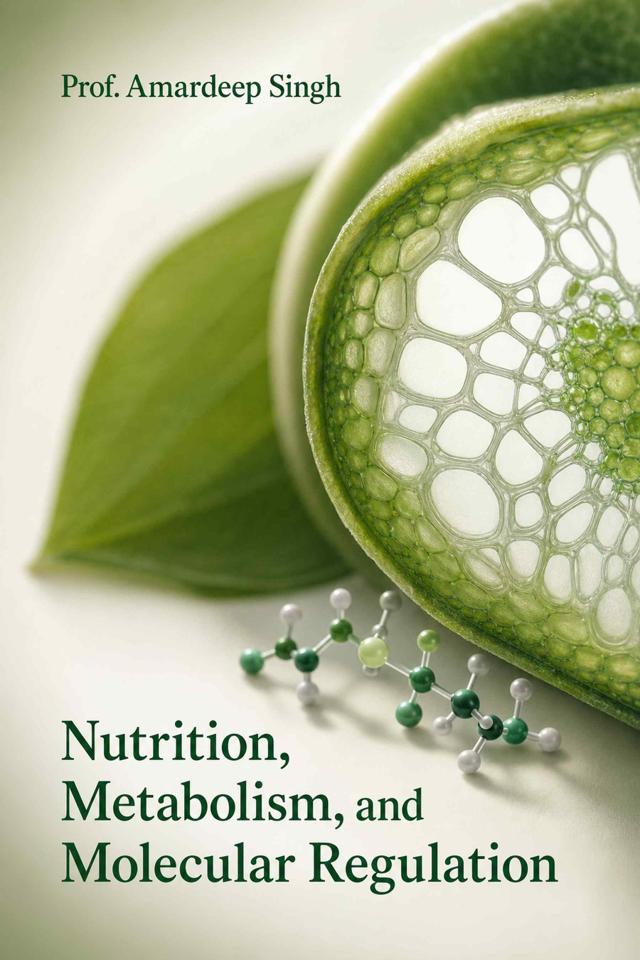 Front cover of Nutrition, Metabolism, and Molecular Regulation by Prof. Amardeep Singh
