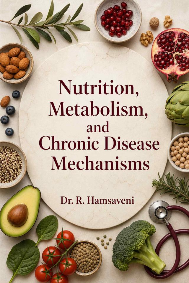 Front cover of Nutrition, Metabolism, and Chronic Disease Mechanisms by Dr. R. Hamsaveni