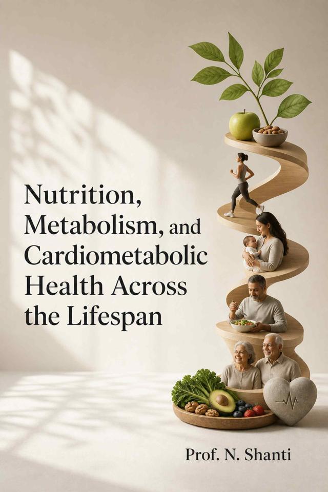 Front cover of Nutrition, Metabolism, and Cardiometabolic Health Across the Lifespan by Prof. N. Shanti