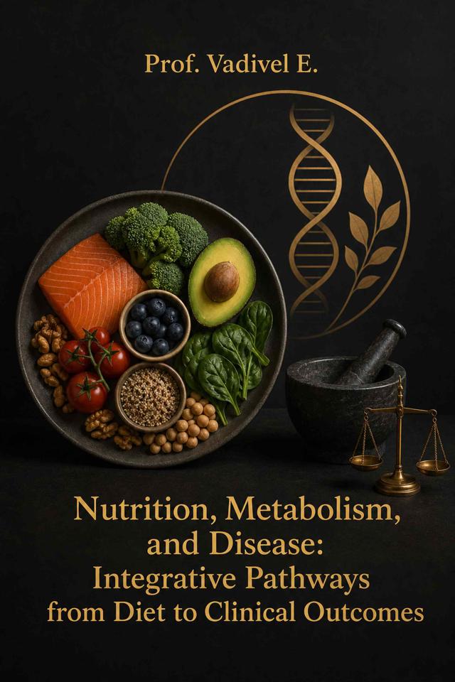 Front cover of Nutrition, Metabolism, and Disease: Integrative Pathways from Diet to Clinical Outcomes by Prof. Vadivel E