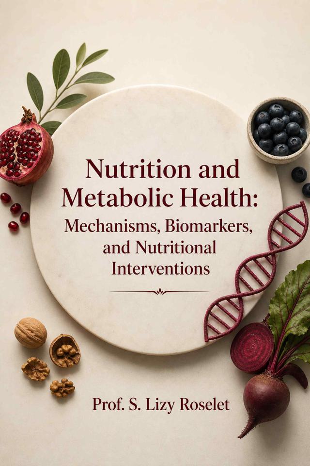 Front cover of Nutrition and Metabolic Health: Mechanisms, Biomarkers, and Nutritional Interventions by Prof. S. Lizy Roselet