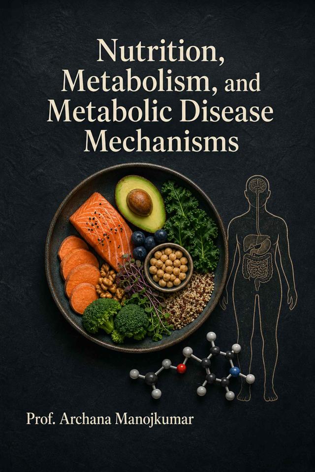 Front cover of Nutrition, Metabolism, and Metabolic Disease Mechanisms by Prof. Archana Manojkumar