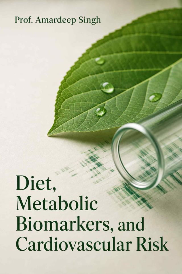 Front cover of Diet, Metabolic Biomarkers, and Cardiovascular Risk by Prof. Amardeep Singh