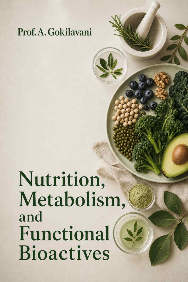 Front cover of Nutrition, Metabolism, and Functional Bioactives by Prof. A. Gokilavani