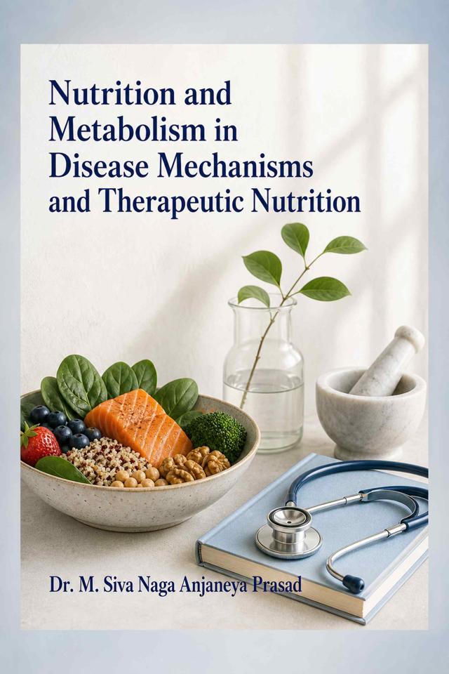 Front cover of Nutrition and Metabolism in Disease Mechanisms and Therapeutic Nutrition by Dr. M. Siva Naga Anjaneya Prasad