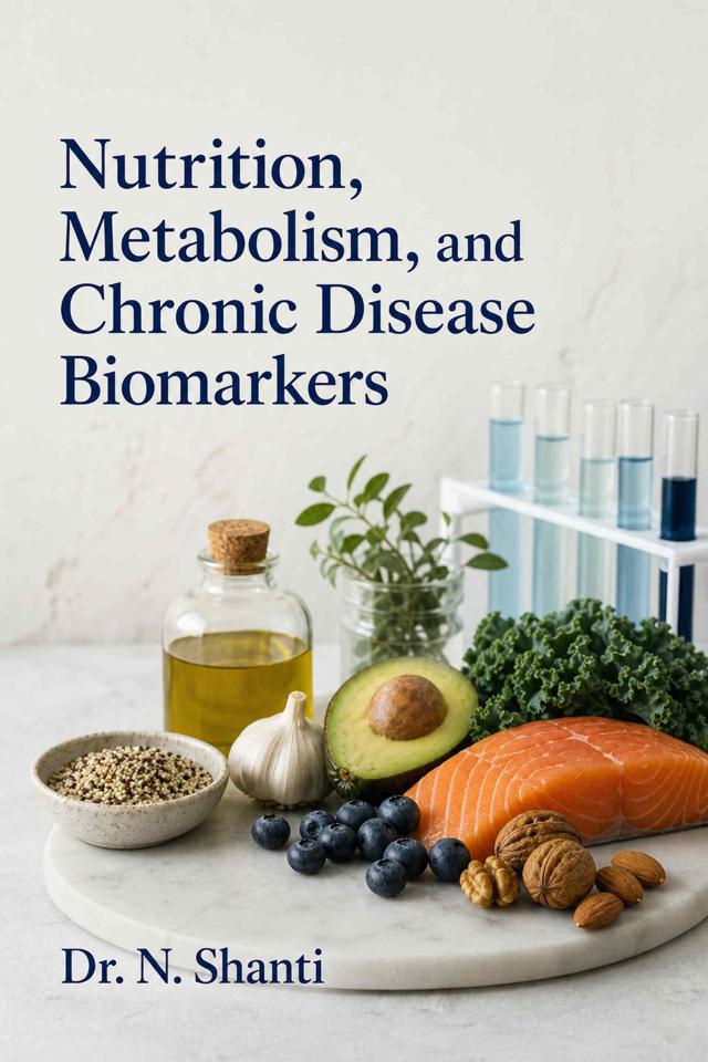Front cover of Nutrition, Metabolism, and Chronic Disease Biomarkers by Dr. N. Shanti