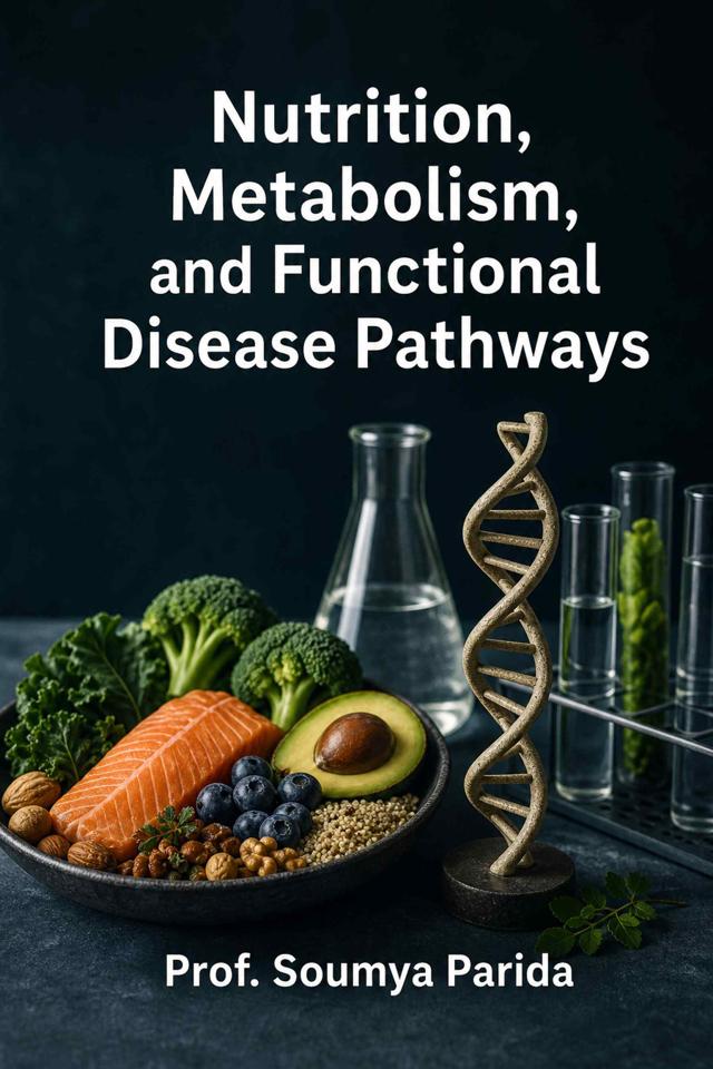 Front cover of Nutrition, Metabolism, and Functional Disease Pathways by Prof. Soumya Parida