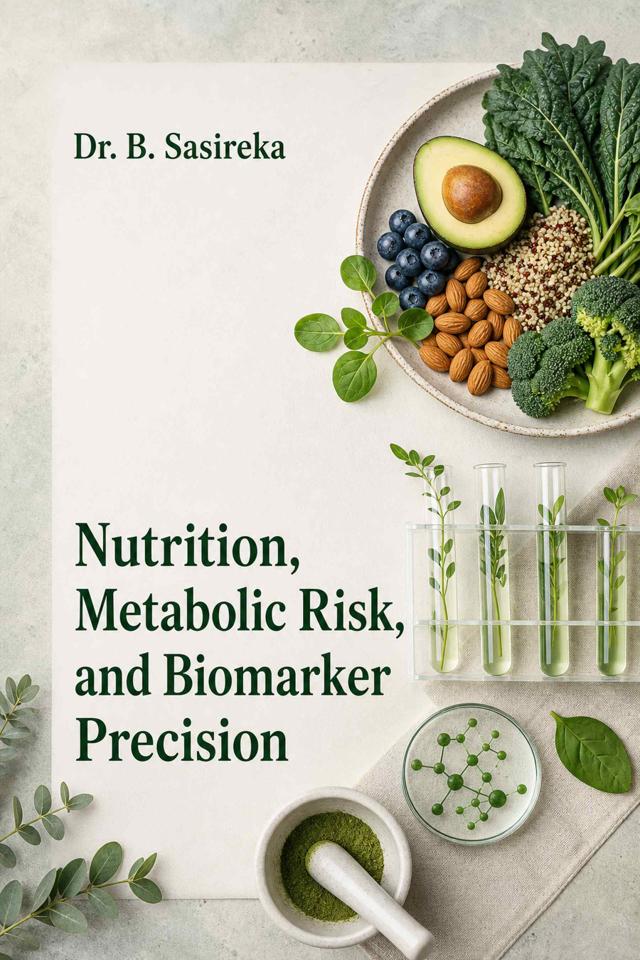 Front cover of Nutrition, Metabolic Risk, and Biomarker Precision by Dr. B. Sasireka