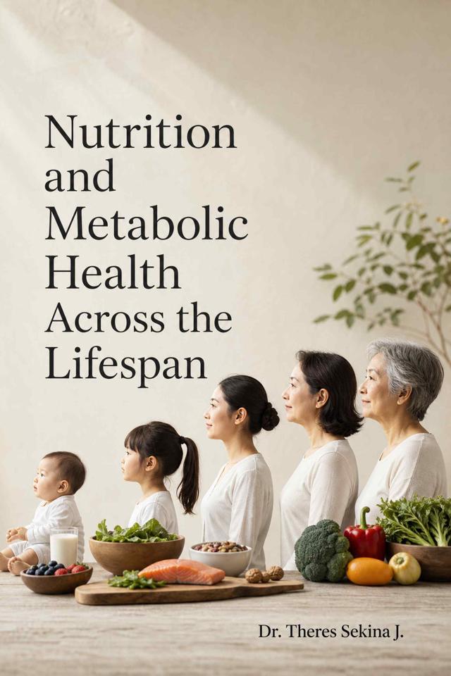 Front cover of Nutrition and Metabolic Health Across the Lifespan by Dr. Theres Sekina J