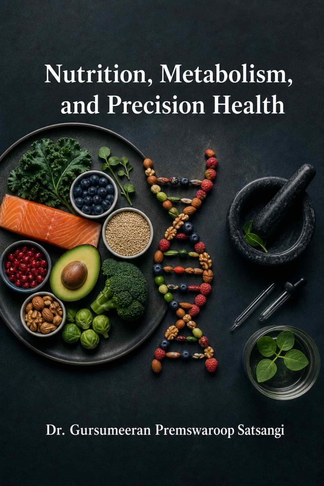 Front cover of Nutrition, Metabolism, and Precision Health by Dr. Gursumeeran Premswaroop Satsangi