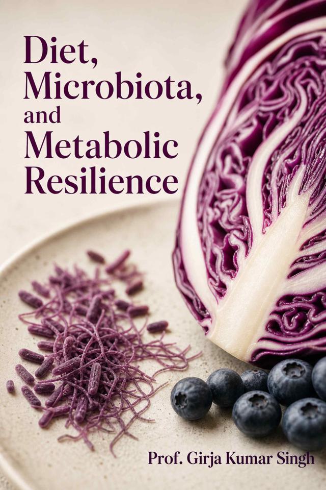 Front cover of Diet, Microbiota, and Metabolic Resilience by Prof. Girja Kumar Singh