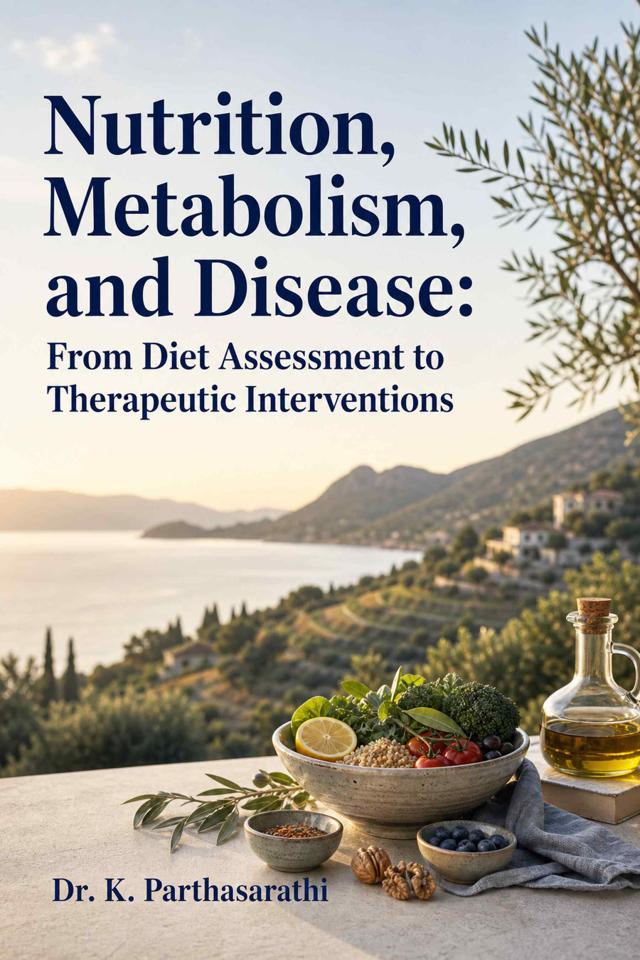 Front cover of Nutrition, Metabolism, and Disease: From Diet Assessment to Therapeutic Interventions by Dr. K. Parthasarathi