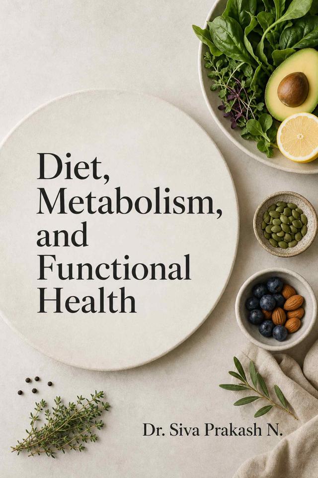 Front cover of Diet, Metabolism, and Functional Health by Dr. Siva Prakash N