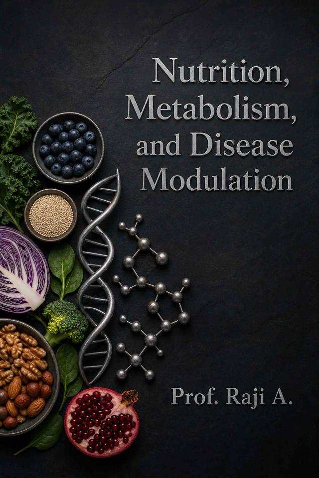 Front cover of Nutrition, Metabolism, and Disease Modulation by Prof. Raji A.
