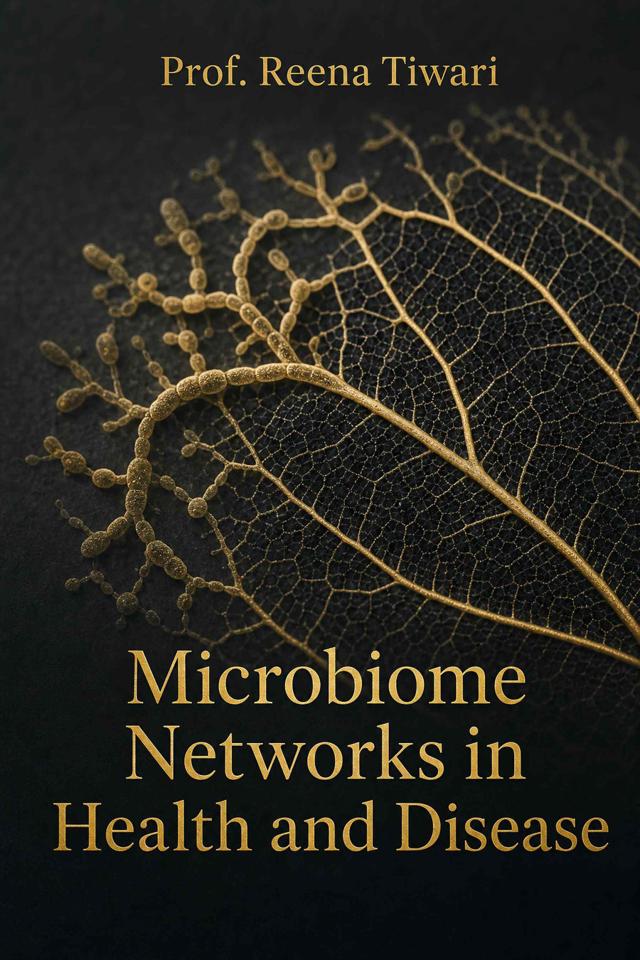 Front cover of Microbiome Networks in Health and Disease: Oral, Gut, Nasal, and Fungal Microbiota Across Metabolic, Cardiovascular, Allergic, and Neoplastic Disorders by Prof. Reena Tiwari