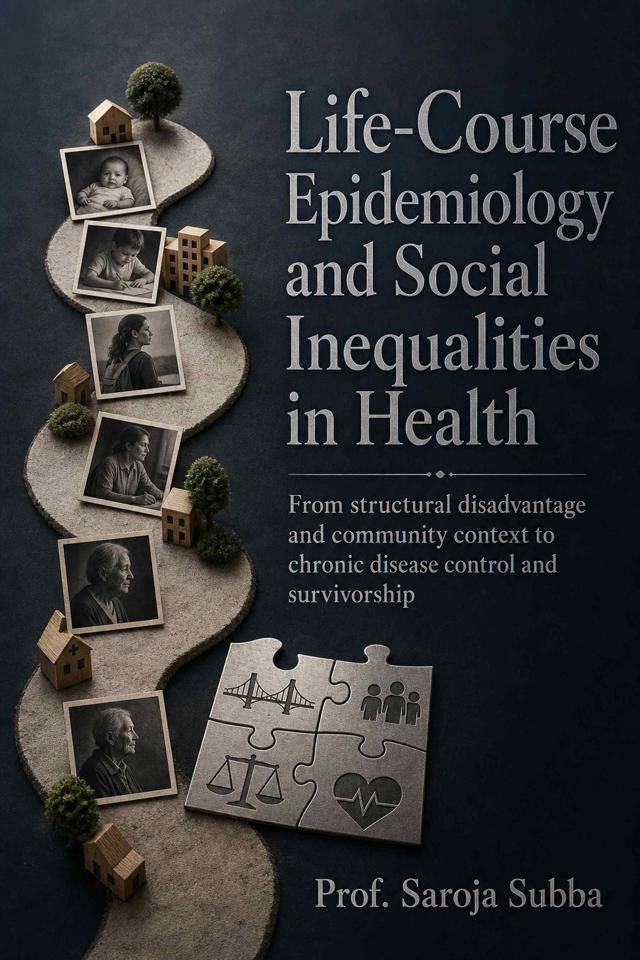 Front cover of Life-Course Epidemiology and Social Inequalities in Health: From structural disadvantage and community context to chronic disease control and survivorship by Prof. Saroja Subba