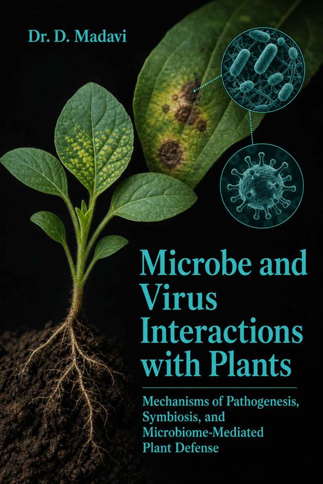 Front cover of Microbe and Virus Interactions with Plants: Mechanisms of Pathogenesis, Symbiosis, and Microbiome-Mediated Plant Defense by Dr. D. Madavi