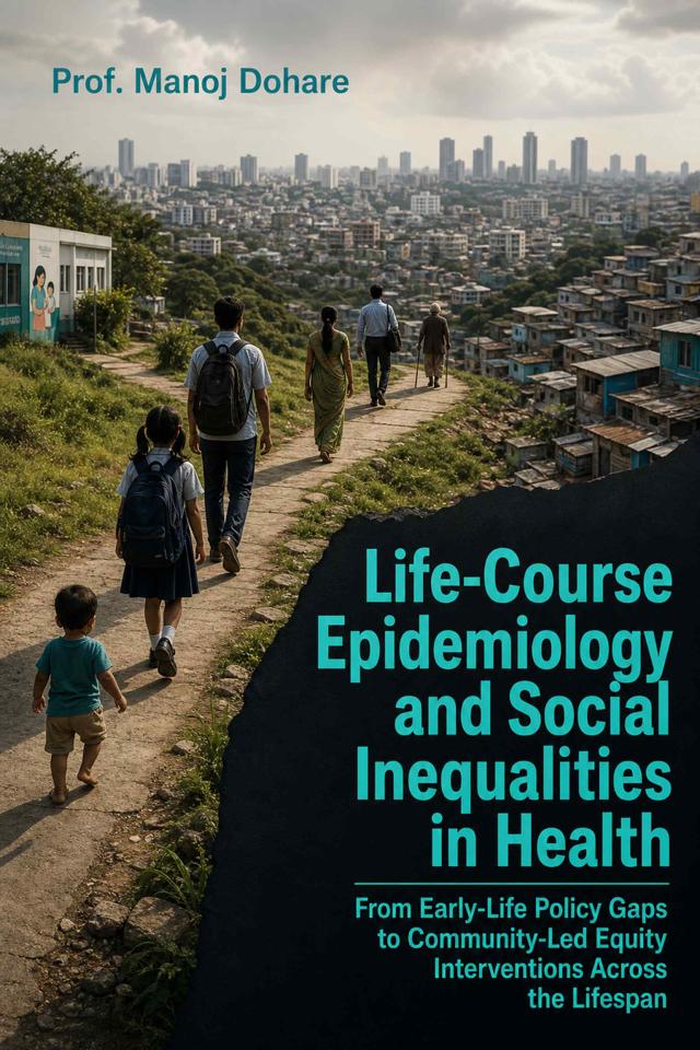 Front cover of Life-Course Epidemiology and Social Inequalities in Health: From Early-Life Policy Gaps to Community-Led Equity Interventions Across the Lifespan by Prof. Manoj Dohare