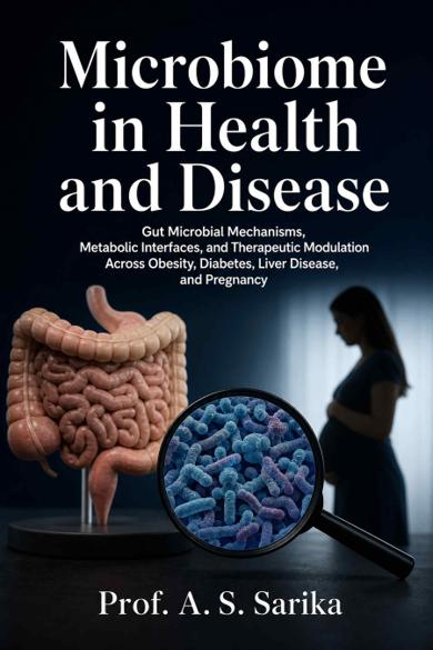 Cover of Microbiome in Health and Disease: Gut Microbial Mechanisms, Metabolic Interfaces, and Therapeutic Modulation Across Obesity, Diabetes, Liver Disease, and Pregnancy