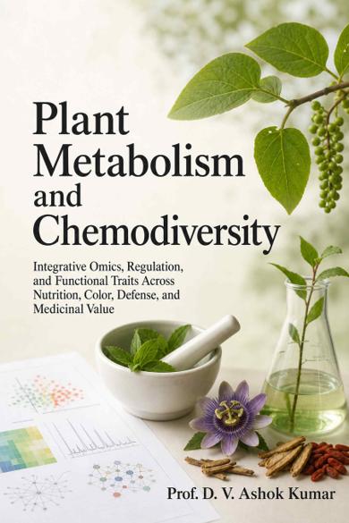 Cover of Plant Metabolism and Chemodiversity: Integrative Omics, Regulation, and Functional Traits Across Nutrition, Color, Defense, and Medicinal Value