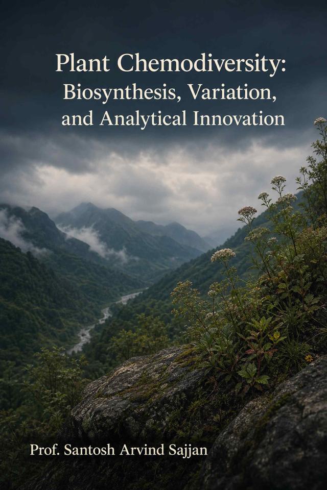 Front cover of Plant Chemodiversity: Biosynthesis, Variation, and Analytical Innovation: Integrative perspectives on secondary metabolism, metabolomics, and molecular control across medicinal, fruit, and industrial crops by Prof. Santosh Arvind Sajjan