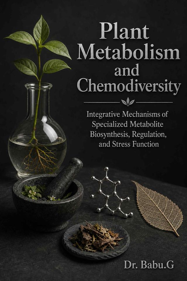 Front cover of Plant Metabolism and Chemodiversity: Integrative Mechanisms of Specialized Metabolite Biosynthesis, Regulation, and Stress Function by Dr. Babu.G