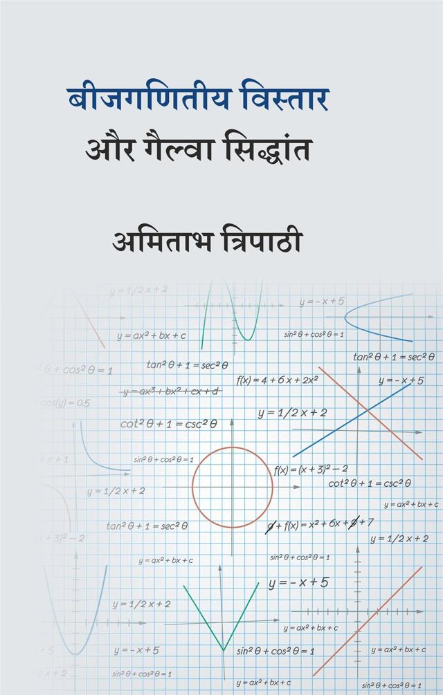 Front cover of बीजगणितीय विस्तार और गैल्वा सिद्धांत by अमिताभ त्रिपाठी